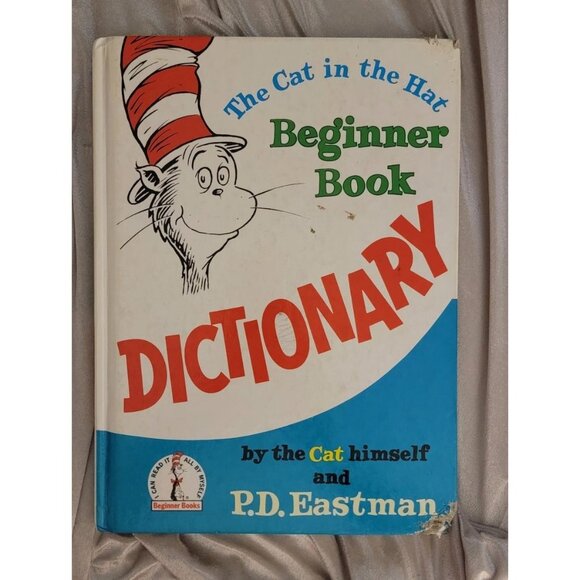 Beginner Books / Random House Other - Vintage The Cat in the Hat Beginner Book Dictionary Hardcover | Dr. Seuss | P.D.